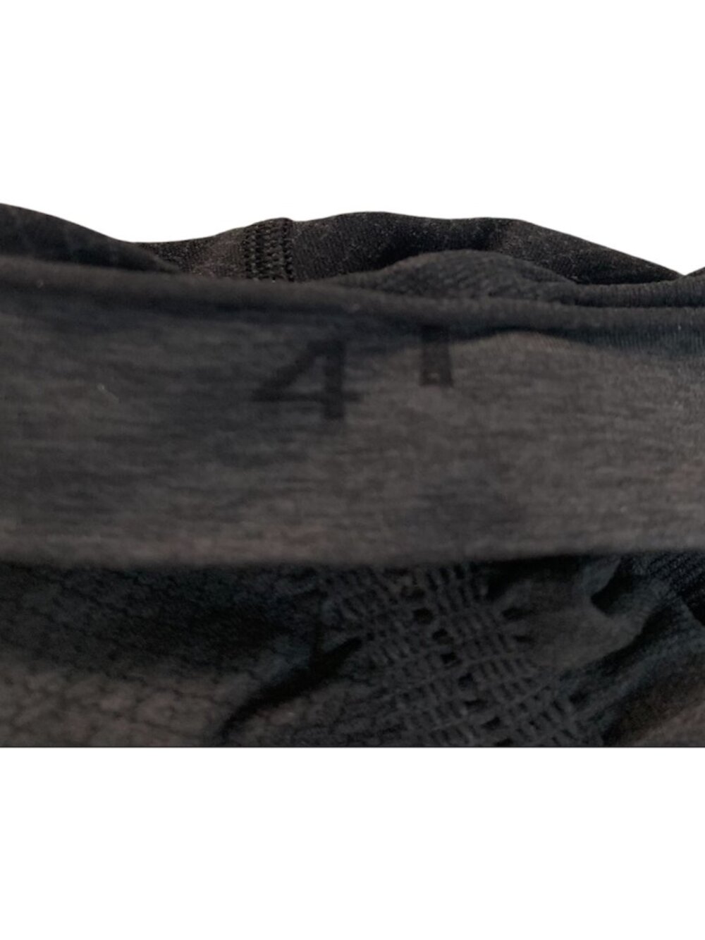 Lululemon Women size 4 Charcoal Ebb To Street Crop 21" Leggings Ruched Yoga - Picture 5 of 9